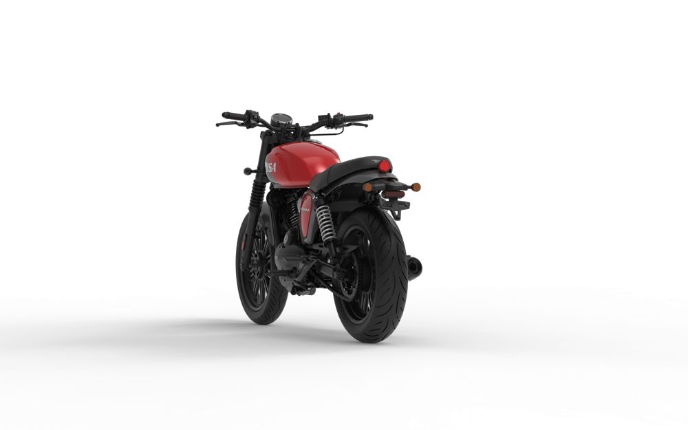 BSA Bantam 350 - Firecracker Red