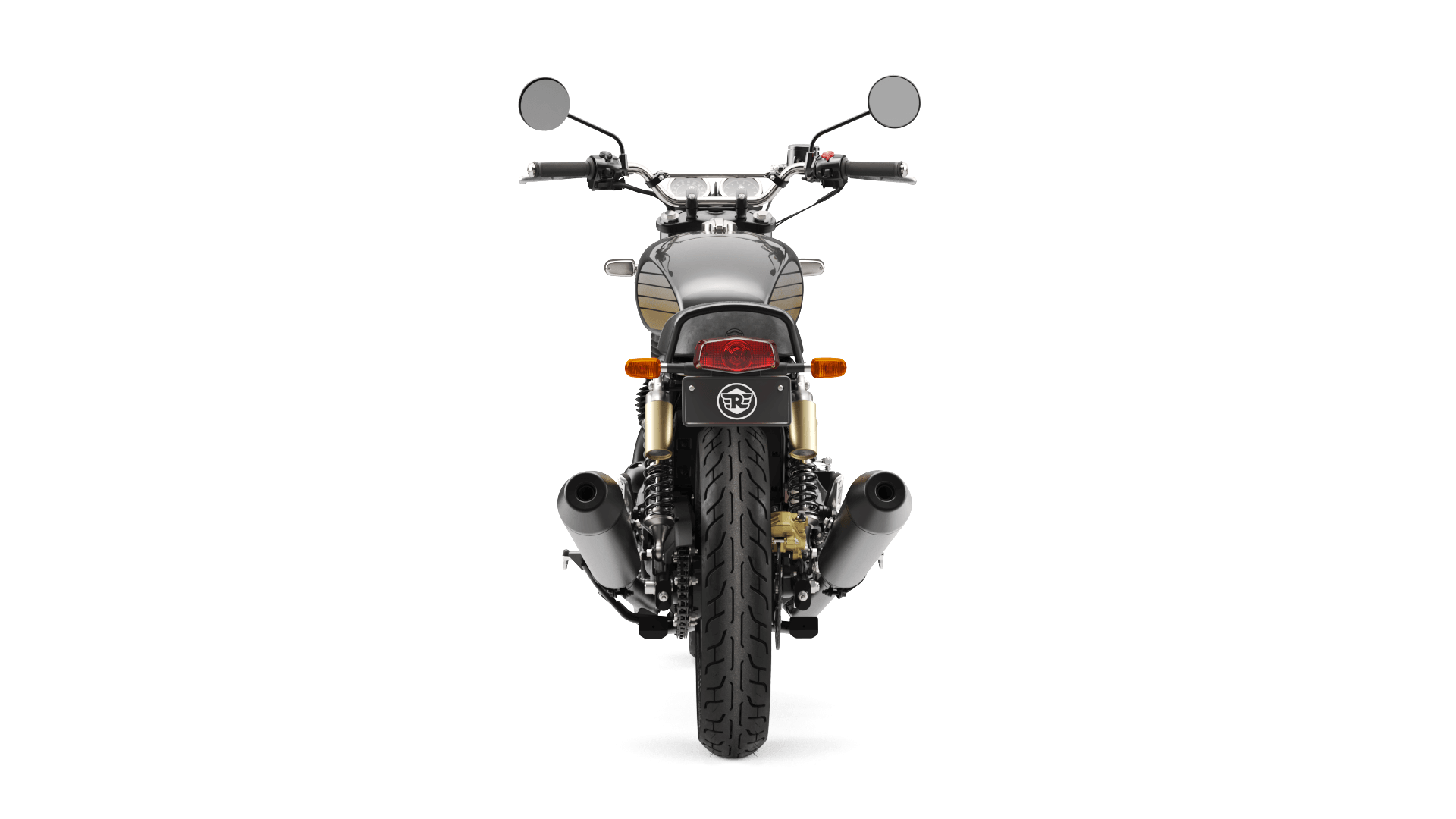 Royal Enfield Interceptor 650cc - Dark Black Ray