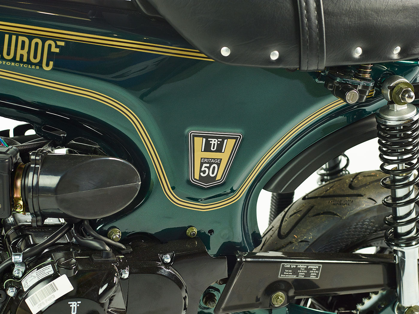 Bluroc Heritage 125 - Matt Black
