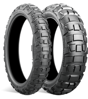 Bridgestone Adventure Cross AX41 Front Tubeless Road Tyre 100/90 18