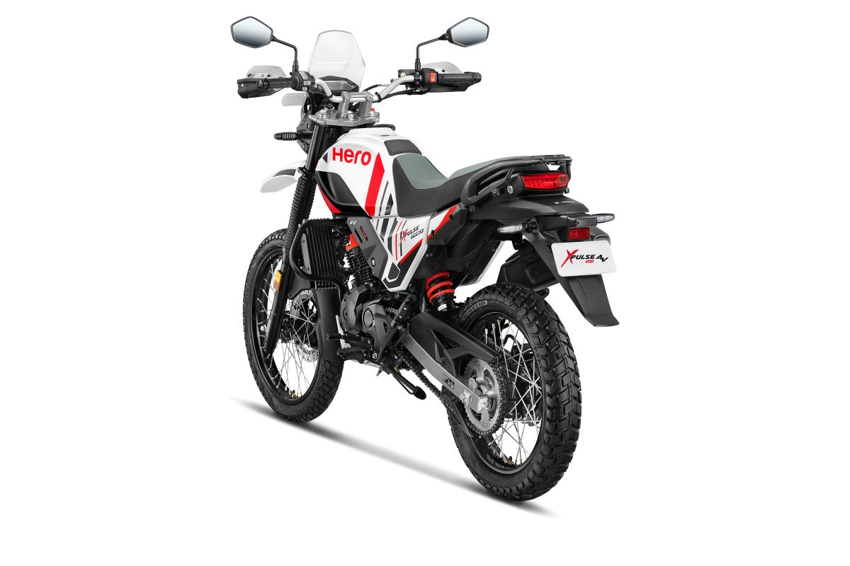 2026 Hero Xpulse 200 Pro - Pearl Fadeless White