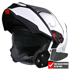 SMK GULLWING V2 SONIC GL100 WHITE FLIP FRONT