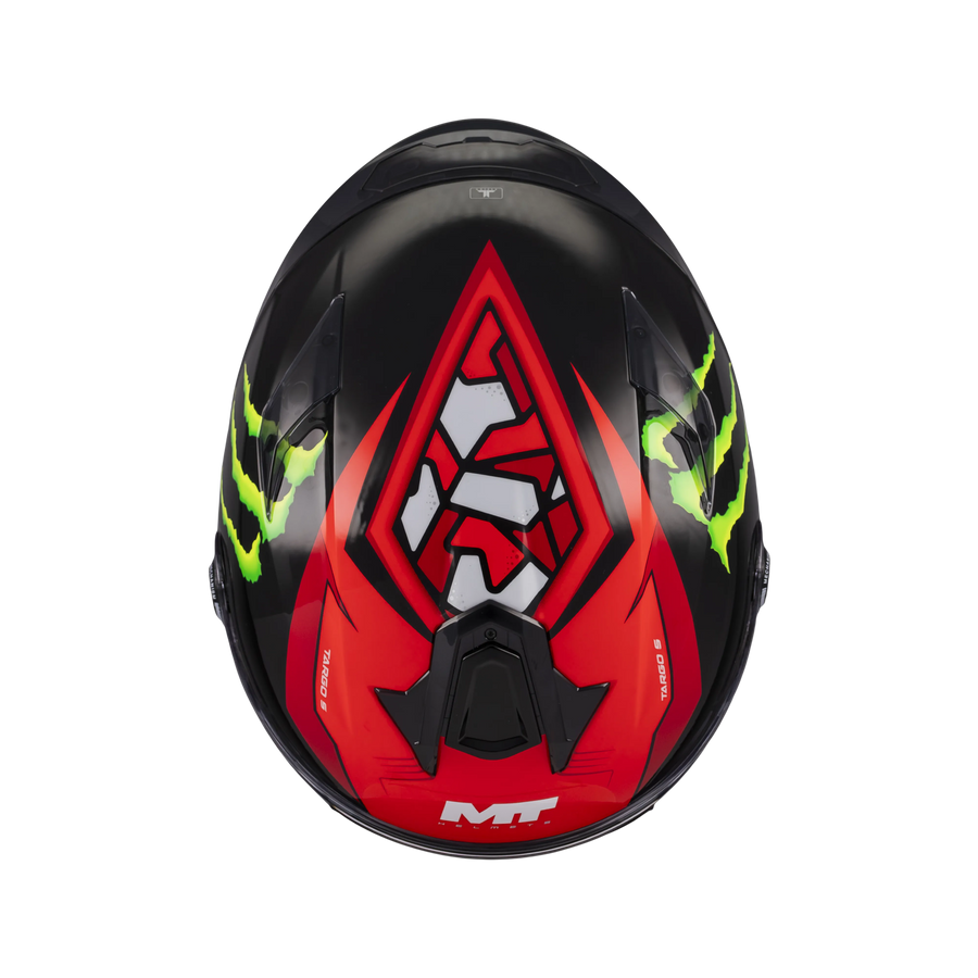 MT TARGO S PIQURAS B5 GLOSS MONSTER ENERGY HELMET