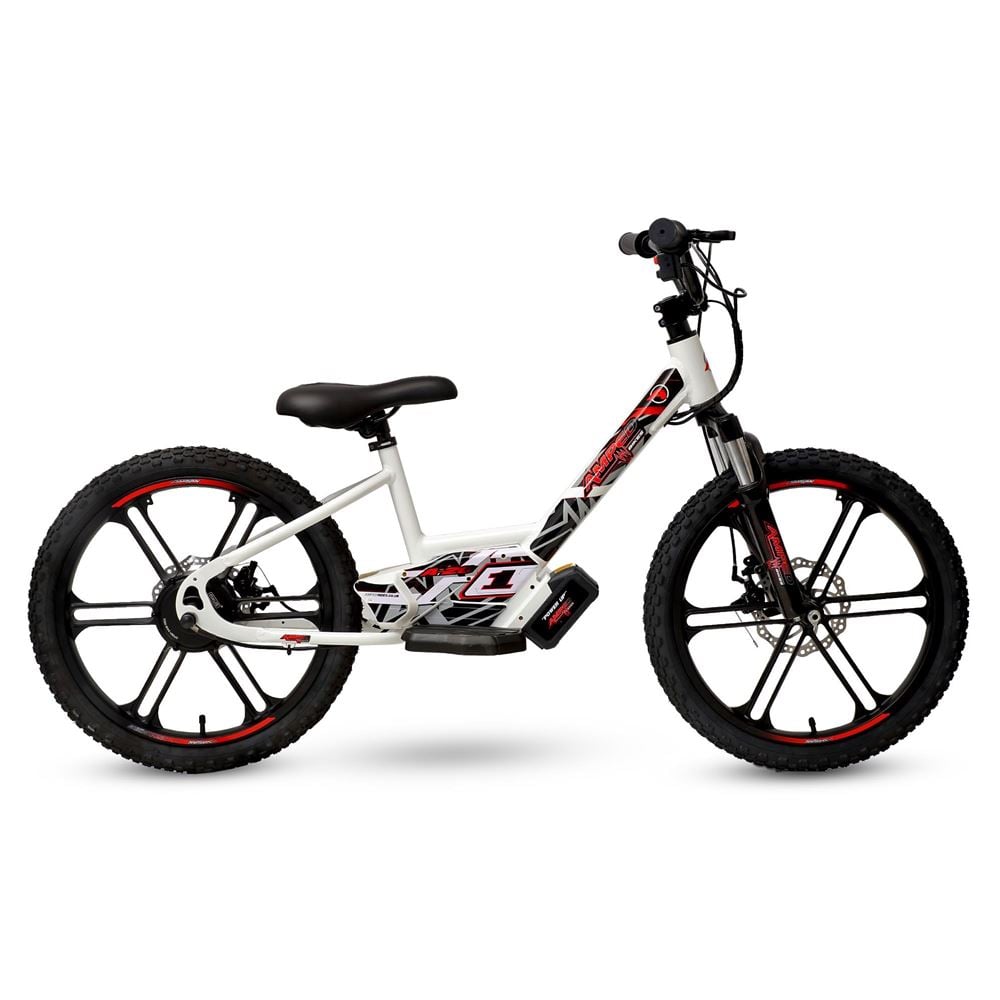 Amped A20 Electric Kids Balance Bike - White