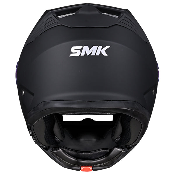 SMK GULLWING V2 SONIC MA200 MATT BLACK FLIP FRONT