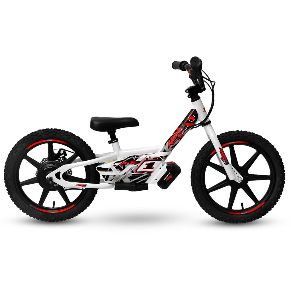 Amped A16 Electric Kids Balance Bike - White