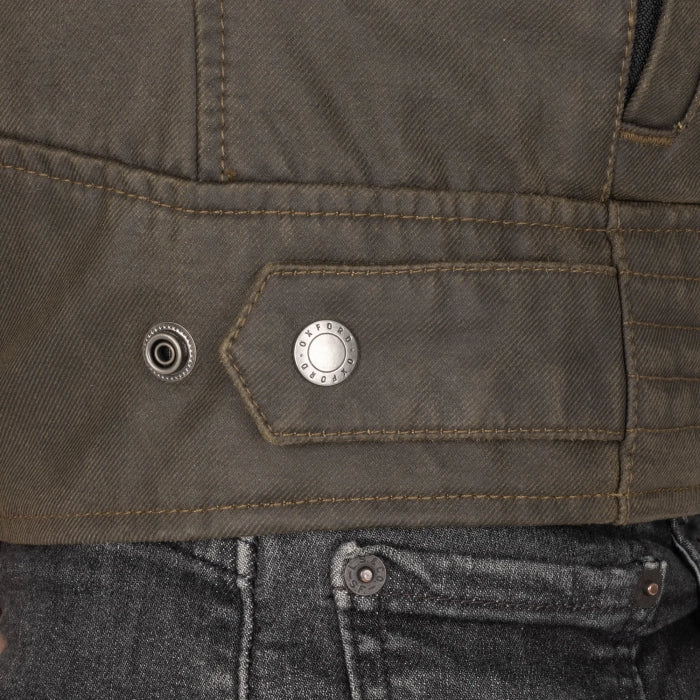 OXFORD HARDY KHAKI WAX COTTON MENS AA JACKET