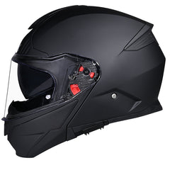 SMK GULLWING V2 SONIC MA200 MATT BLACK FLIP FRONT