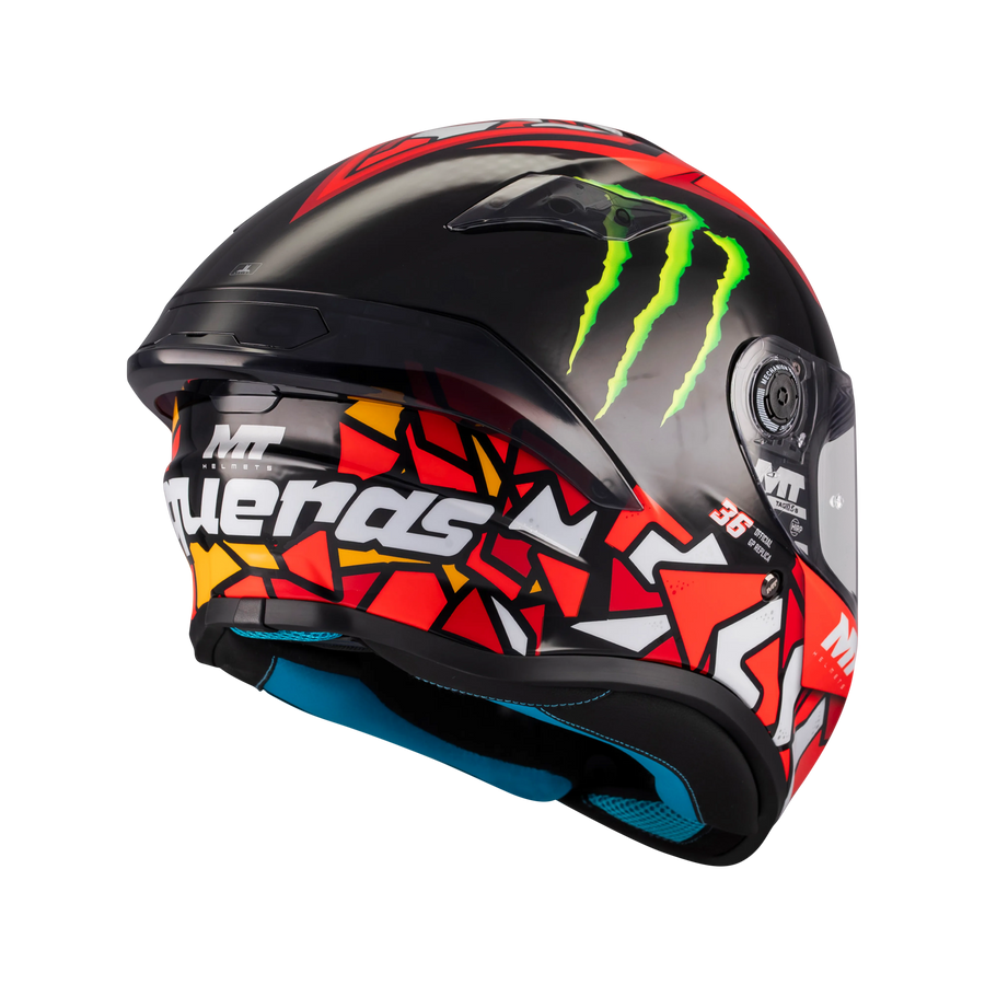 MT TARGO S PIQURAS B5 GLOSS MONSTER ENERGY HELMET