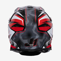 JUST1 J39 THRUSTER RED BLACK WHITE MX HELMET