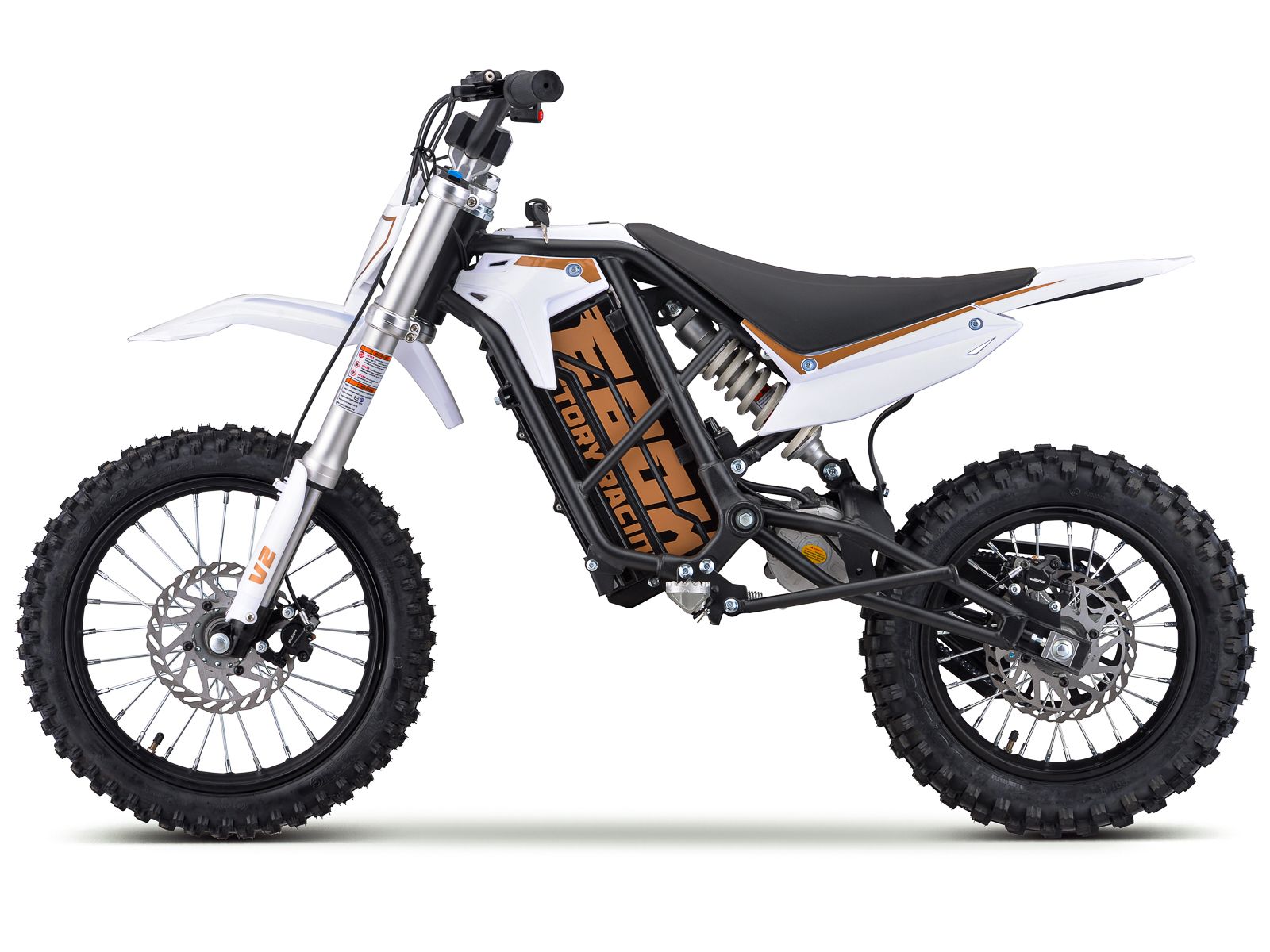 Stomp Ebox V2 Electric Pit Bike - White
