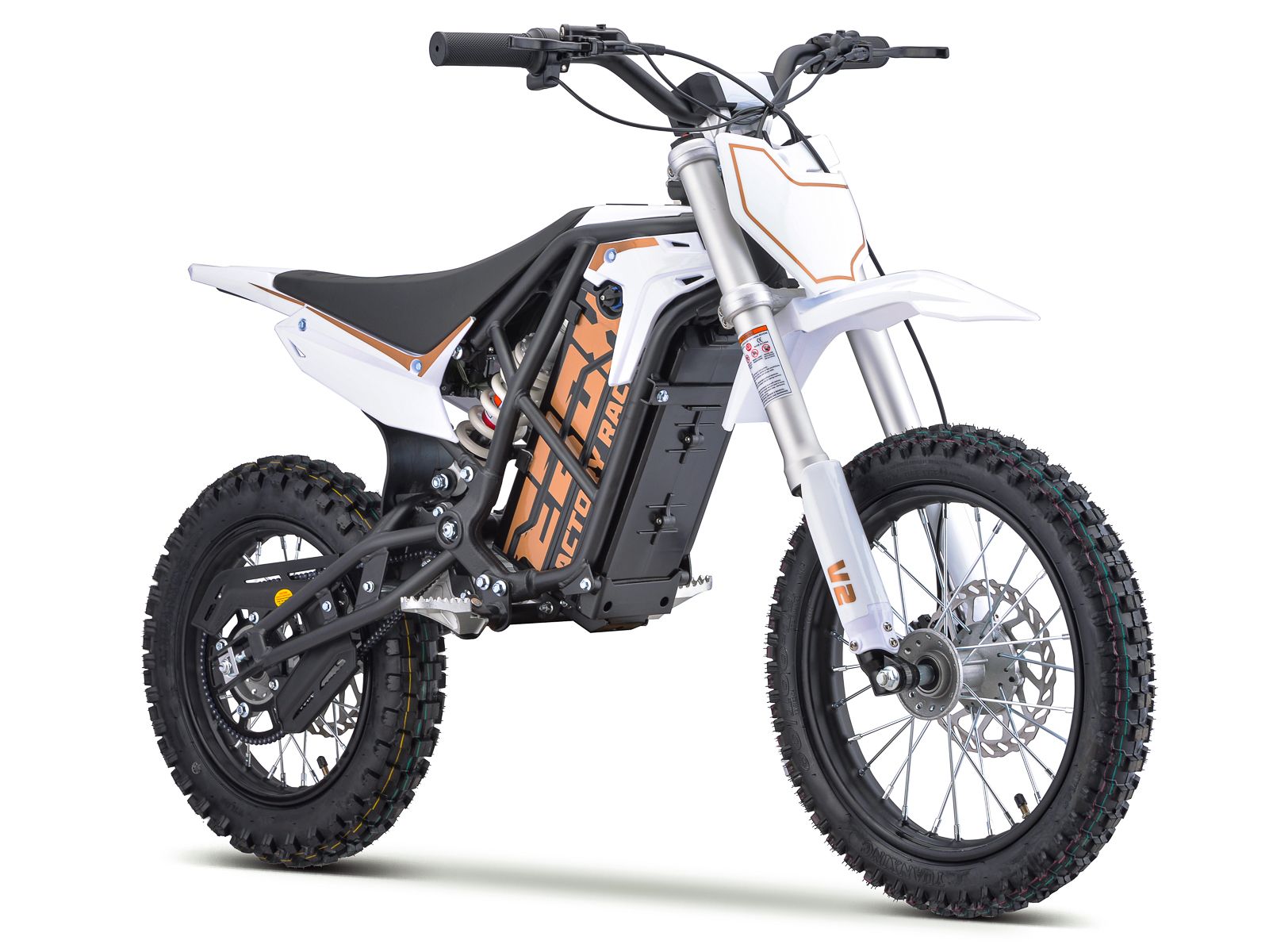 Stomp Ebox V2 Electric Pit Bike - White