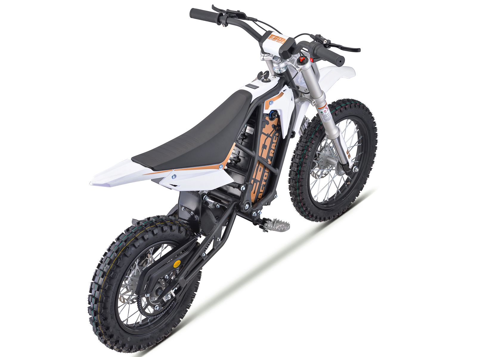 Stomp Ebox V2 Electric Pit Bike - White