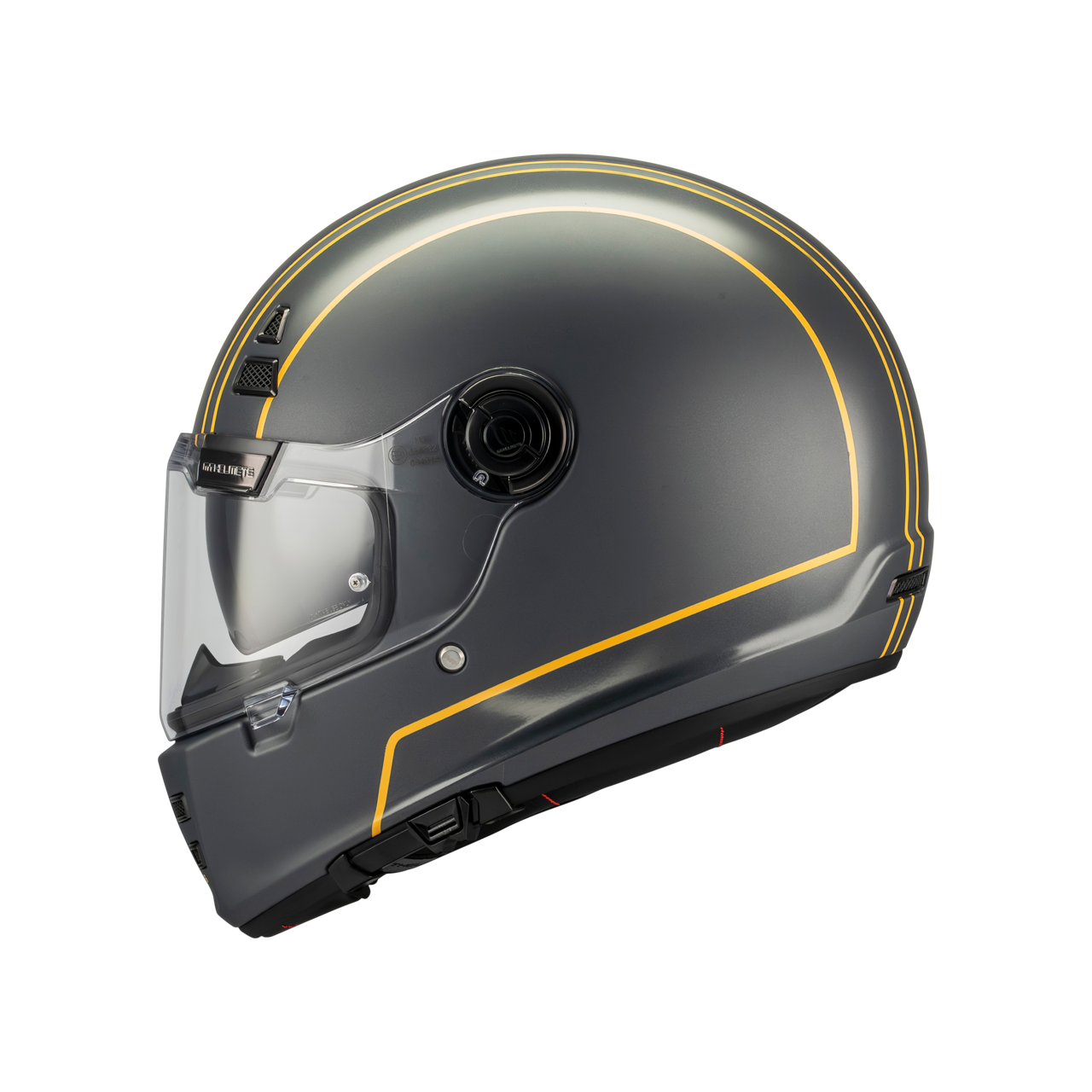 MT Jarama SV Wild Helmet - Black / Orange