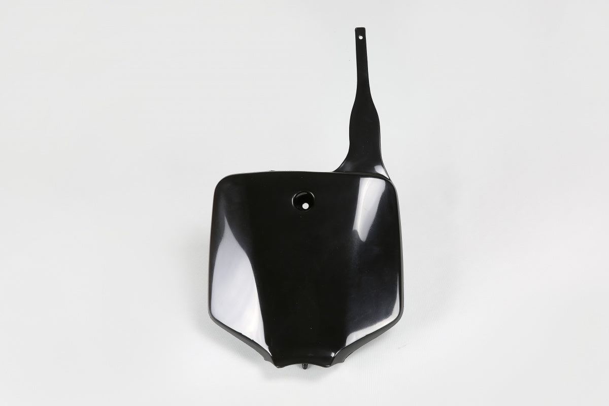 UFO Front Number Plate KX65 01-25 KLX110 01-09 - Black