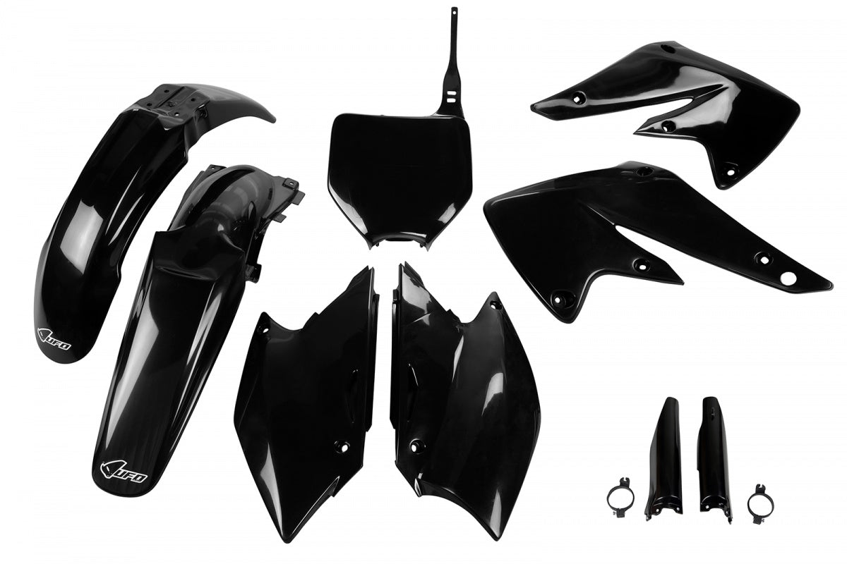 UFO Full Plastic Kit KXF250 04-05 - Black