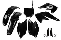UFO Full Plastic Kit KXF250 04-05 - Black
