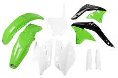 UFO Full Plastic Kit KXF450 06 - Green / White