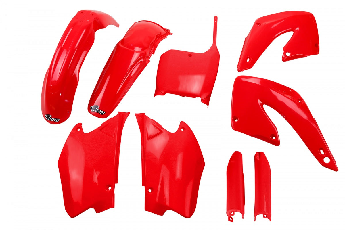 UFO Full Plastic Kit CR125 CR250 00-01 - Red