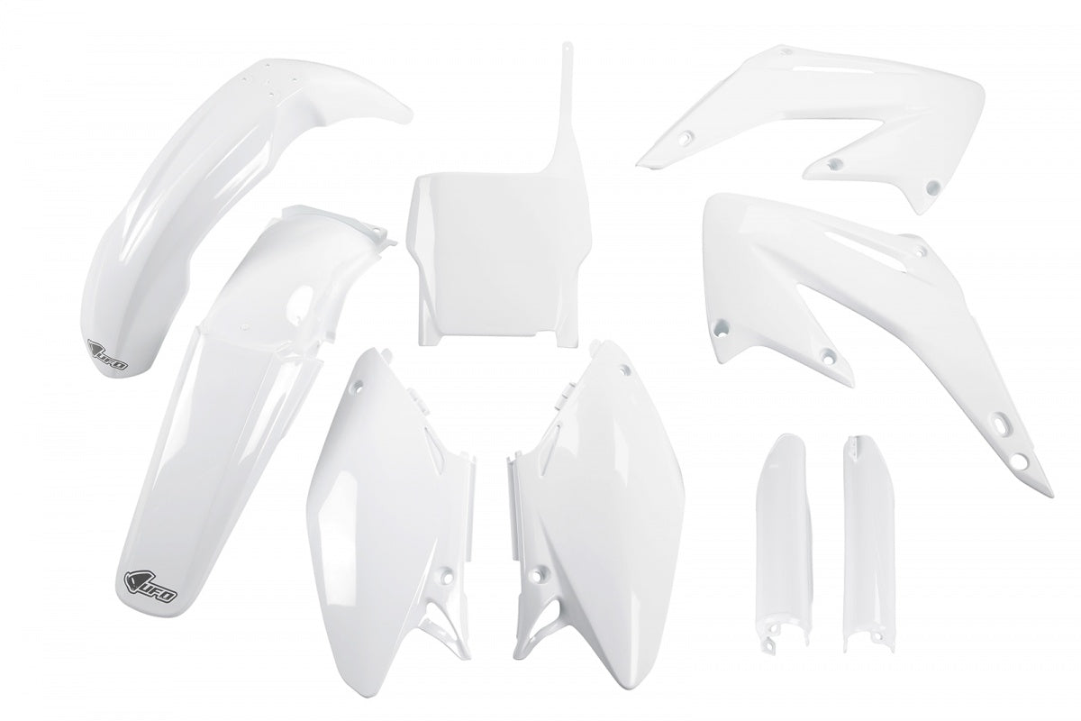 UFO Full Plastic Kit CR125 CR250 05-07 - White