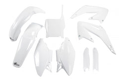 UFO Full Plastic Kit CR125 CR250 05-07 - White