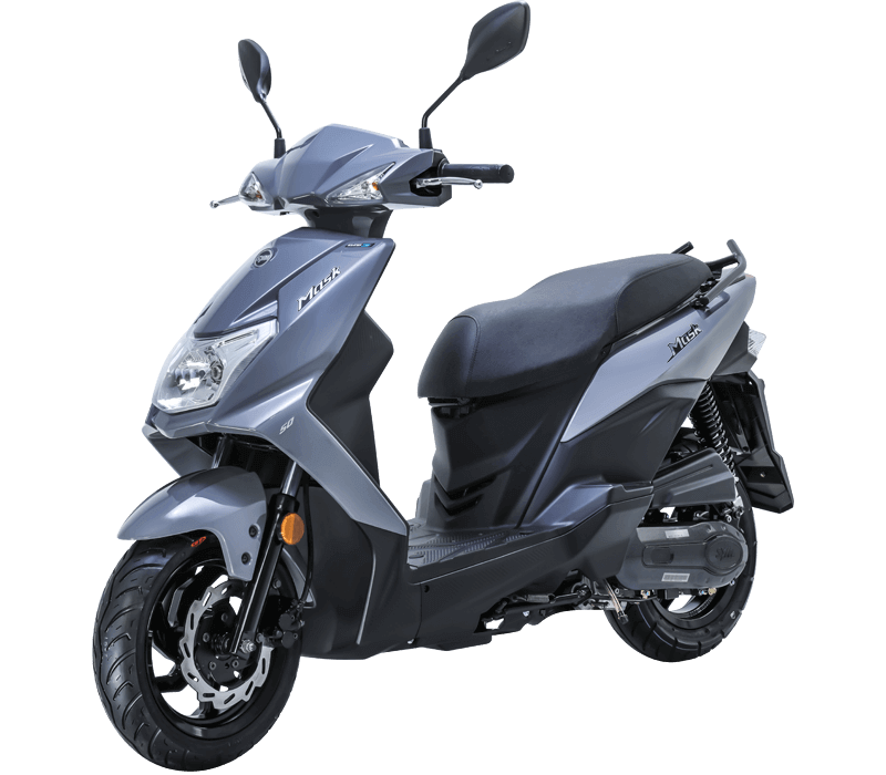 Sym Mask 50cc Gloss Grey