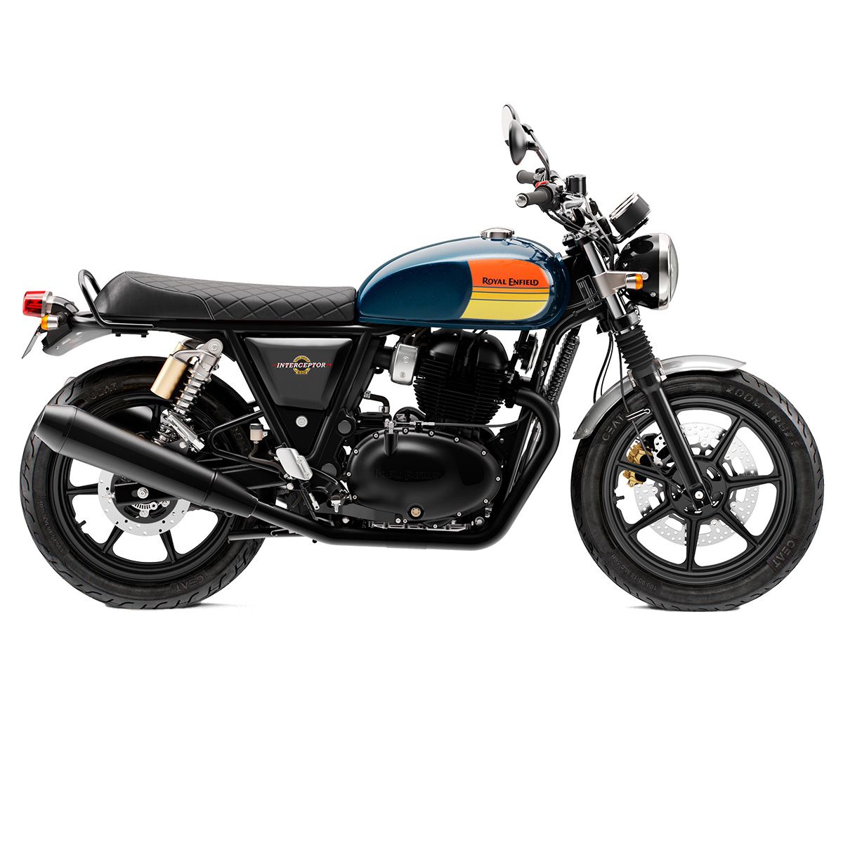 Royal Enfield Interceptor 650cc - Barcelona Blue