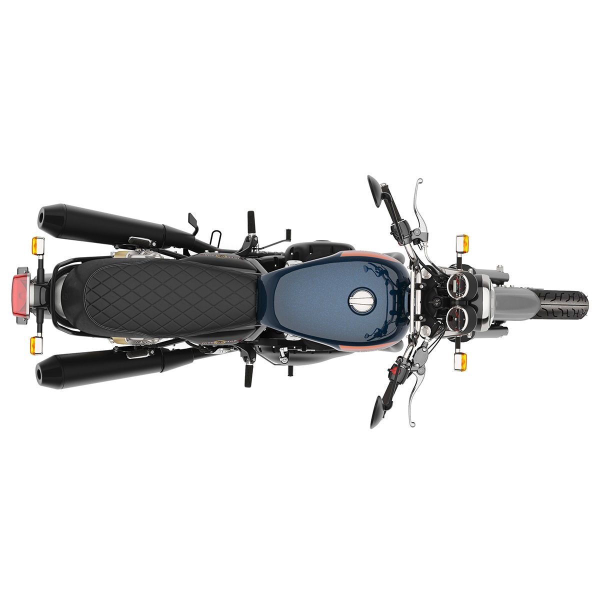 Royal Enfield Interceptor 650cc - Barcelona Blue