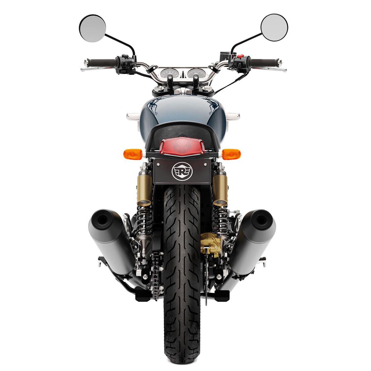 Royal Enfield Interceptor 650cc - Barcelona Blue