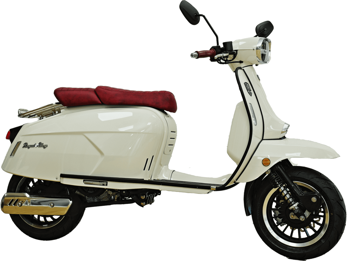 Royal Alloy GP 125cc CBS LC Euro 5 Ivory