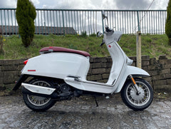 Lambretta V 125 Special E5 Flex Fender White