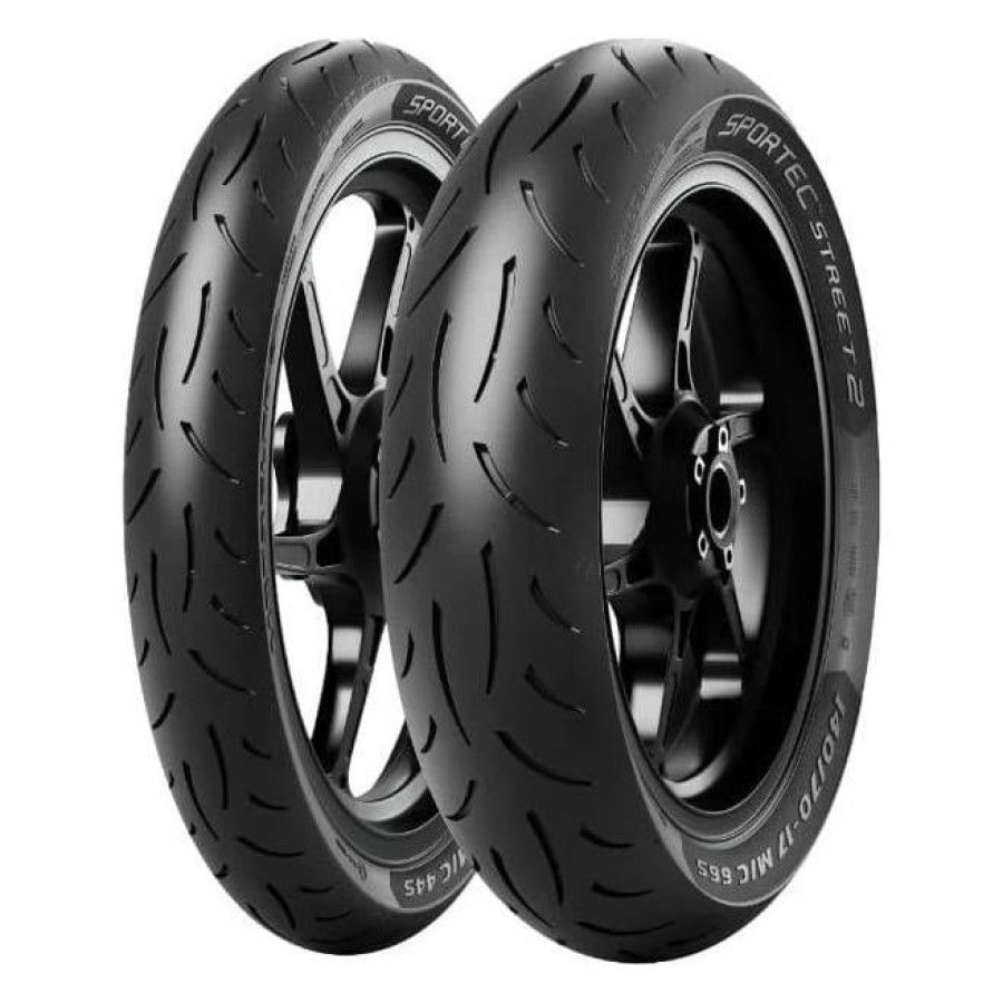 Metzeler Sportec Street 2 Front Tubeless Road Tyre 90/90 17