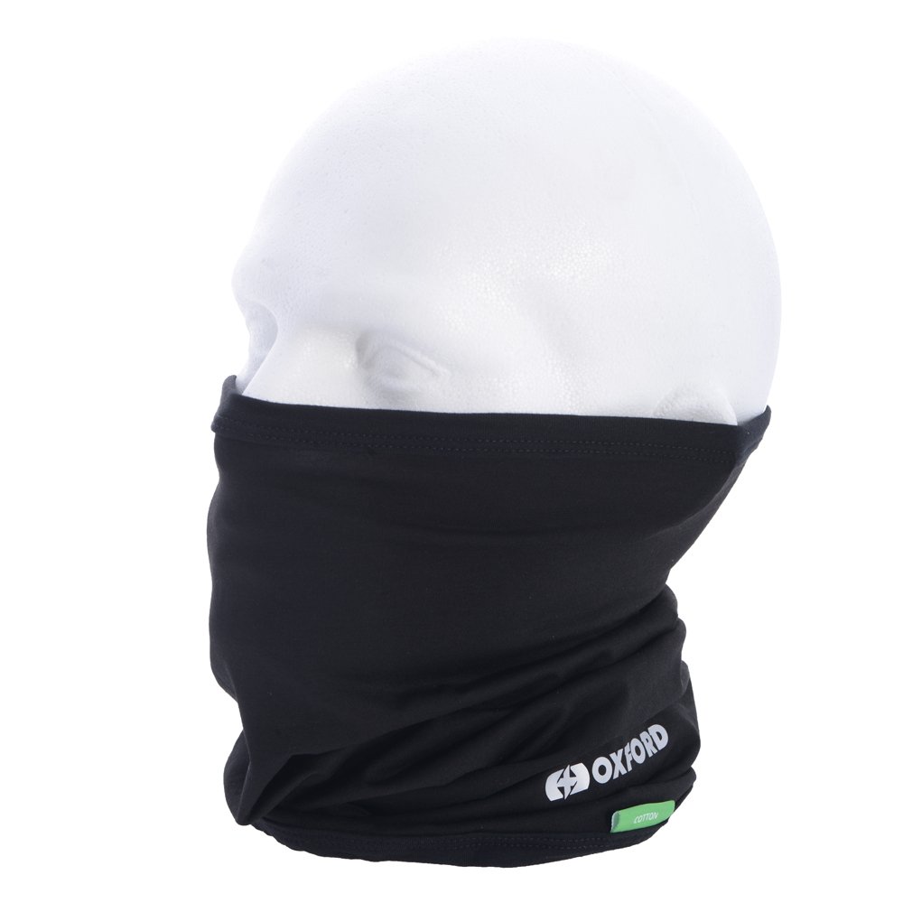 Oxford Cotton Neck Tube Black
