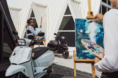 Lambretta X300 GP - Glacier White