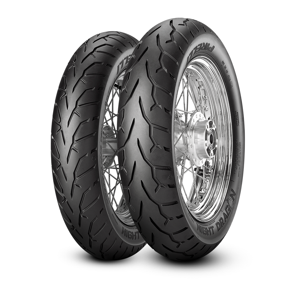 Pirelli Night Dragon Front Tubeless Road Tyre 80/90 21