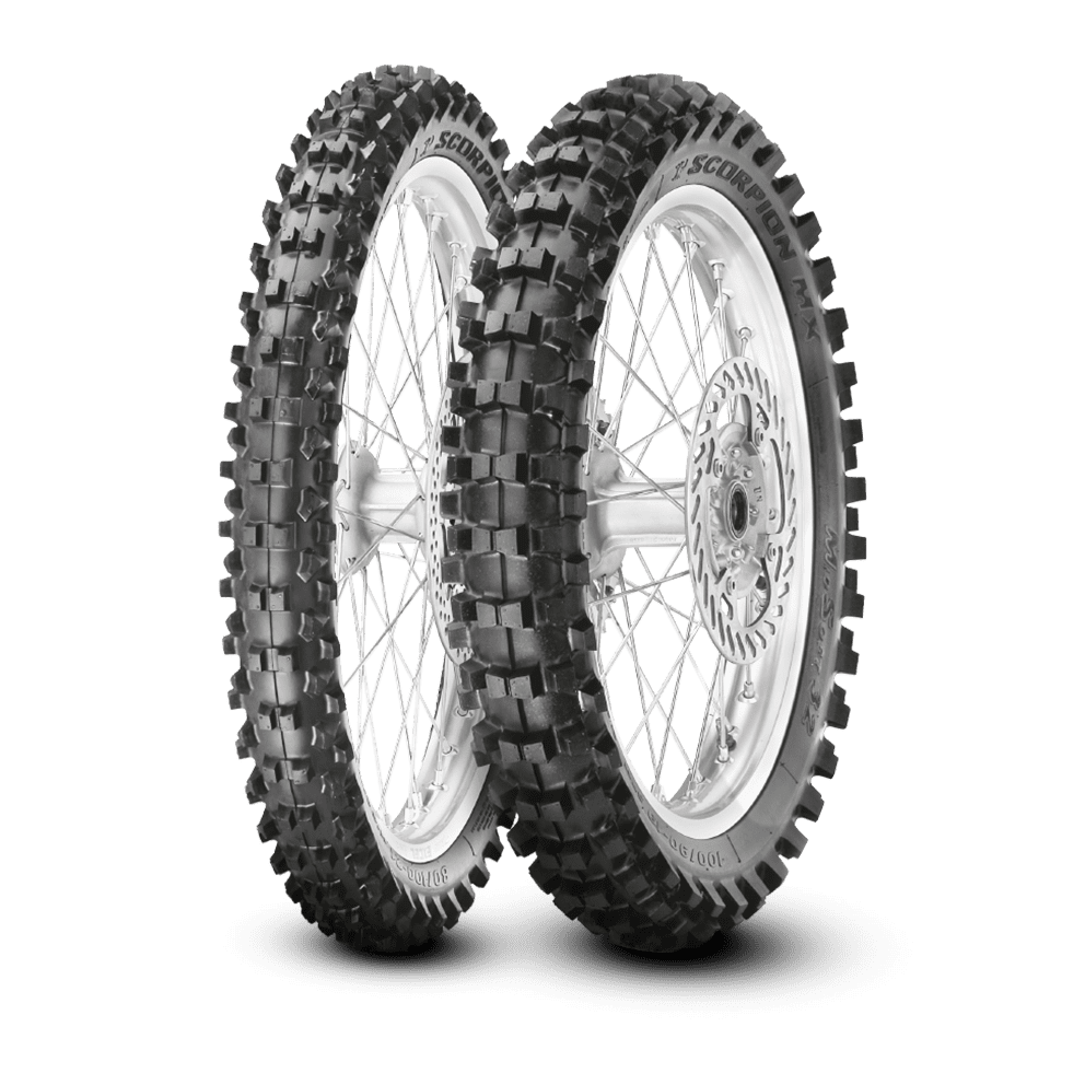 Pirelli Scorpion MX32 Mid Soft Tyre 80/100 21
