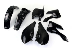 UFO Full Plastic Kit KX125 KX250 99-02 - Black