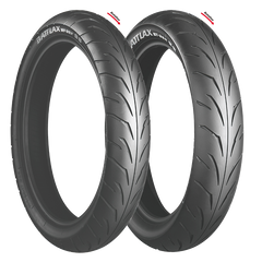 Bridgestone BT39SS Front Tubed Road Tyre 80/90 16
