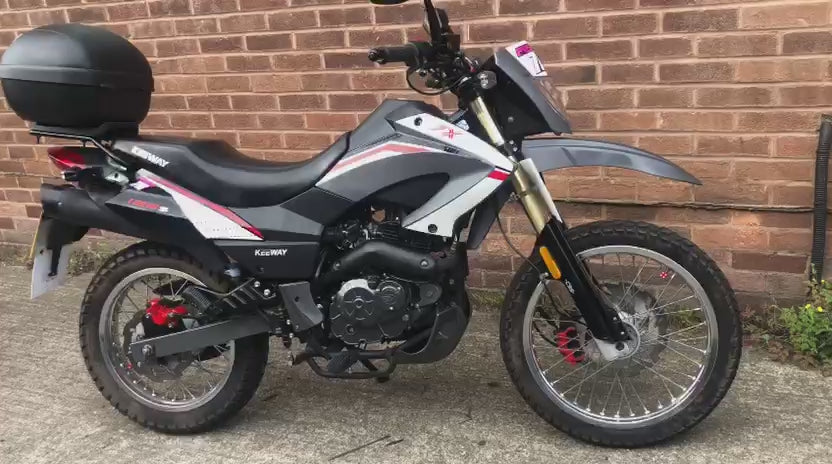 [USED] 2020 Keeway TX 125 E4 - Black / White