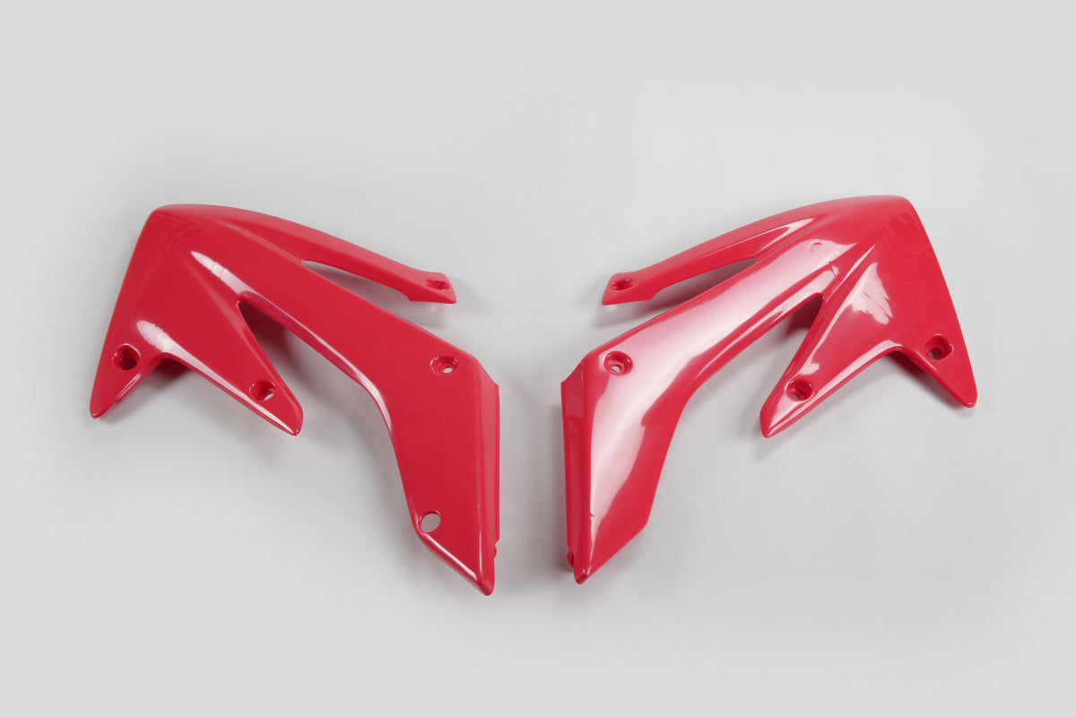 UFO Radiator Covers CRF250X 04-17 CRF250R 04-09 - Red