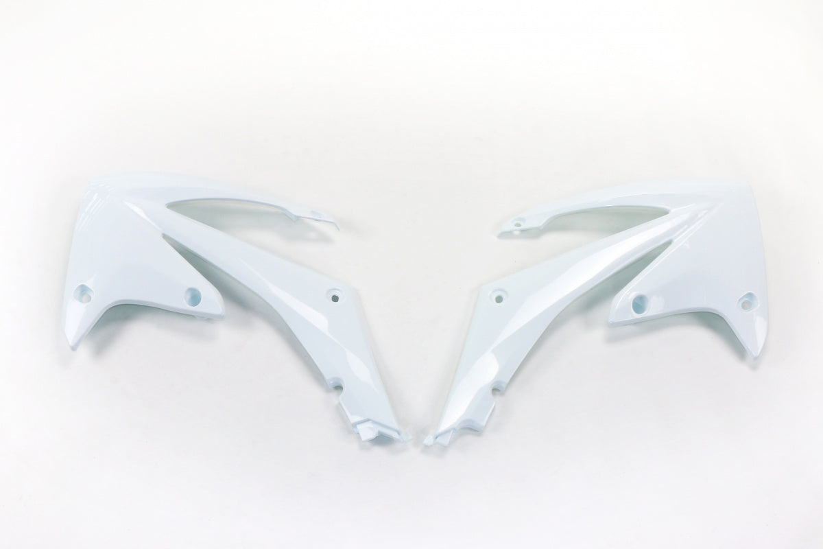 UFO Radiator Covers CRF250R 10-13 CRF450R 09-12 - White