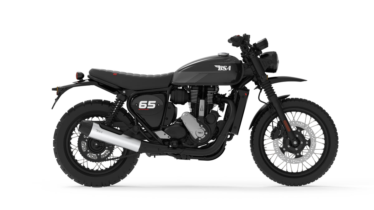 BSA Scrambler 650 - Raven Black