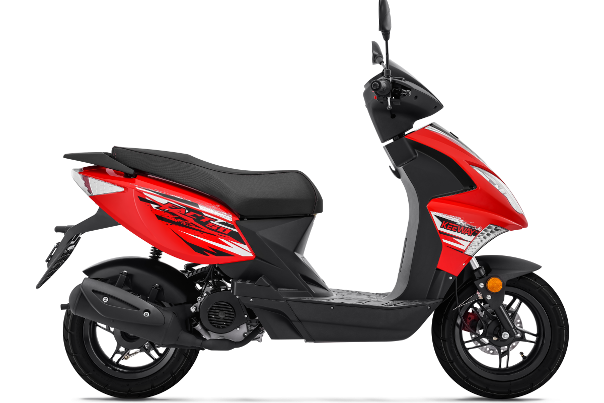 Keeway Fact 50 Scooter Red