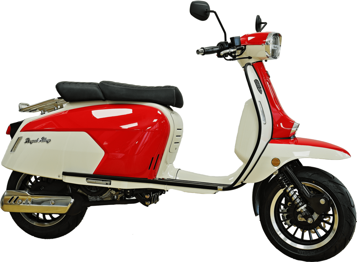 Royal Alloy GP 300cc S ABS LC Euro 5 Red Ivory
