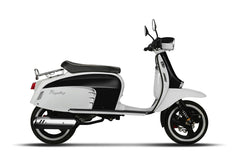 Royal Alloy GT 125cc CBS AC Black White