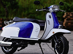 Royal Alloy GT 125cc CBS AC Blue White