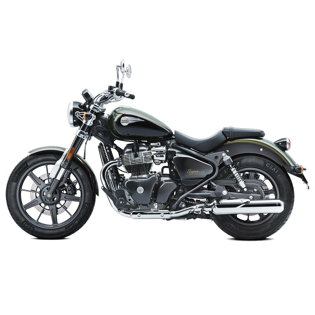 Royal Enfield Supermetor 650 - Interstellar Green