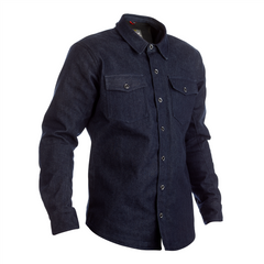 RST X Kevlar Denim CE Mens Textile Shirt Blue