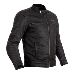 RST Brixton Wax Textile Jacket - Black