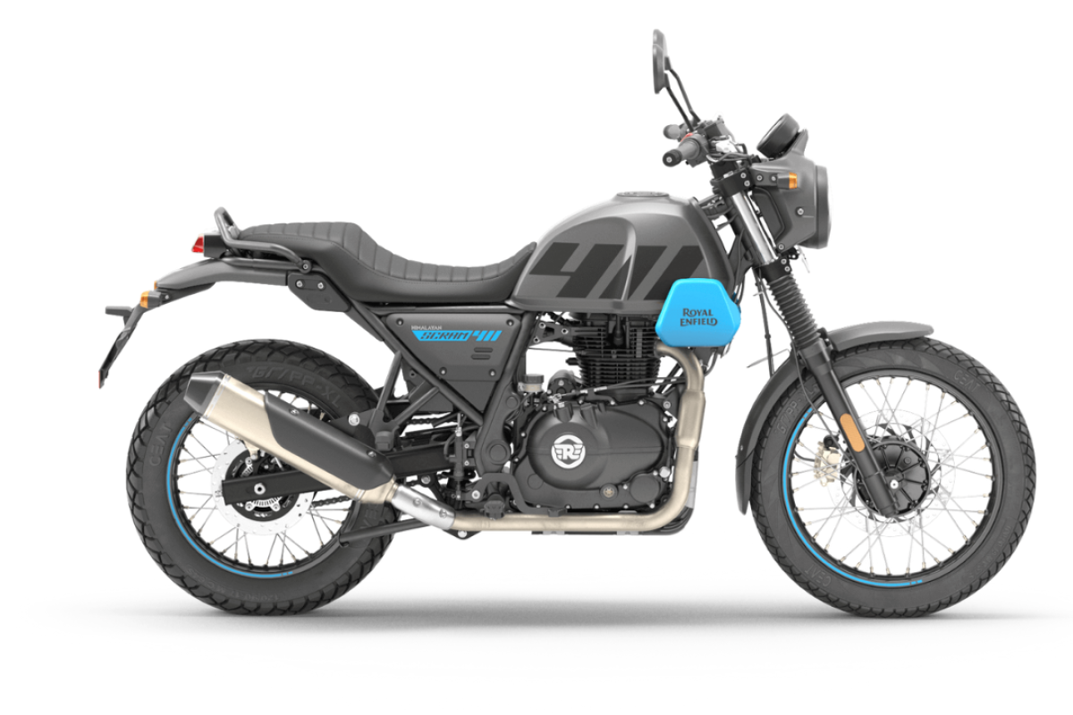Royal Enfield Scram Graphite Blue